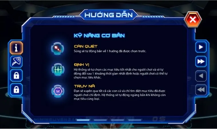 Hướng dẫn chơi Bắn Cá Men In Black Tại Nohu90