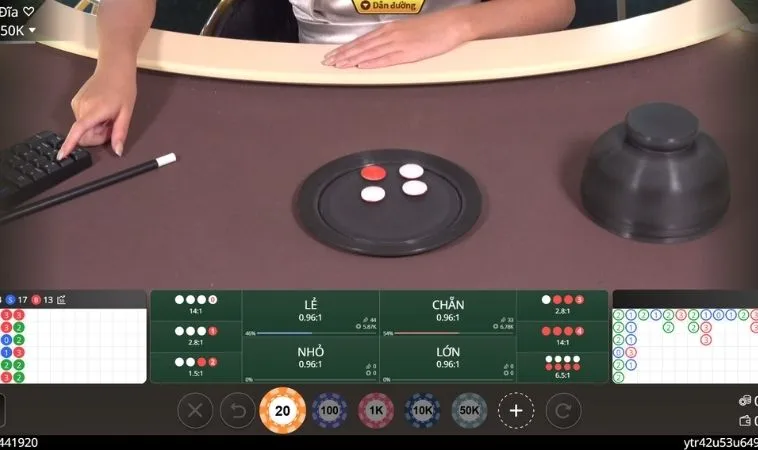 Bàn cược Xóc Đĩa Tại Nohu90